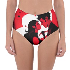 3 - Science Love And Art 2 - Science Love And Art Reversible High-waist Bikini Bottoms by LemonPear