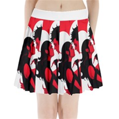 3 - Science Love And Art 2 - Science Love And Art Pleated Mini Skirt by LemonPear