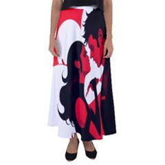 3 - Science Love And Art 2 - Science Love And Art Flared Maxi Skirt by LemonPear