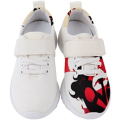 3 - Science Love And Art 2 - Science Love And Art Kids  Velcro Strap Shoes by LemonPear