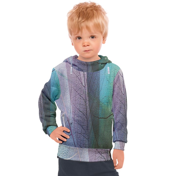 Abstract Pattern  Kids  Hooded Pullover