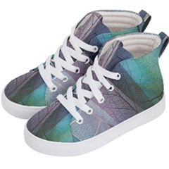 Abstract Pattern  Kids  Hi-top Skate Sneakers by artworkshop