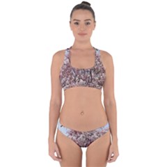 Almond Tree Flower Cross Back Hipster Bikini Set by artworkshop