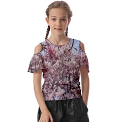 Almond Tree Flower Kids  Butterfly Cutout Tee