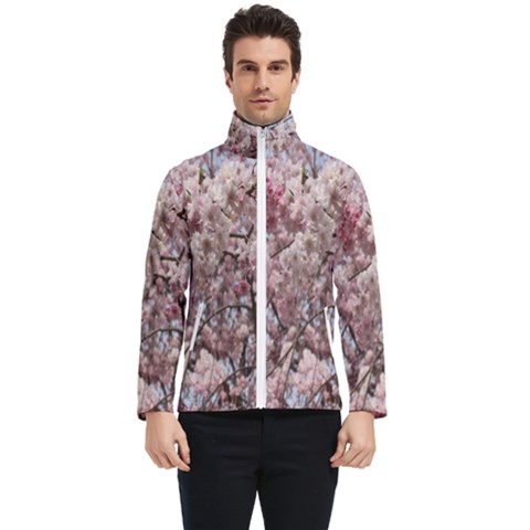 Almond Tree Flower Men s Bomber Jacket by artworkshop