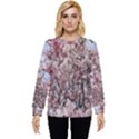 Almond Tree Flower Hidden Pocket Sweatshirt View1