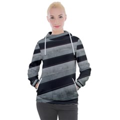 Pattern With A Cement Staircase Women s Hooded Pullover by artworkshop