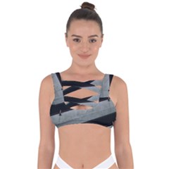 Pattern With A Cement Staircase Bandaged Up Bikini Top by artworkshop