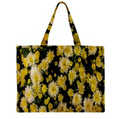 Autumn Background Closeup Flowers Zipper Mini Tote Bag by artworkshop