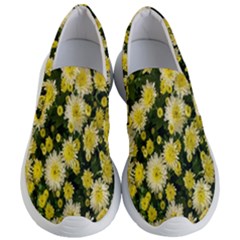 Autumn Background Closeup Flowers Women s Lightweight Slip Ons by artworkshop