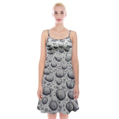 Bacteria Spaghetti Strap Velvet Dress by artworkshop