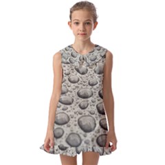 Bacteria Kids  Pilgrim Collar Ruffle Hem Dress by artworkshop