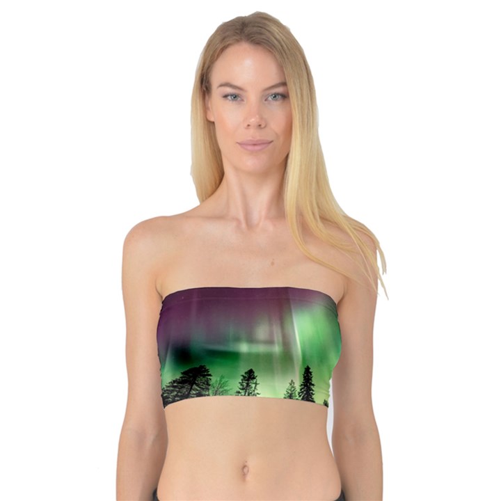 Aurora Borealis Northern Lights Nature Bandeau Top