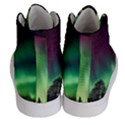 Aurora Borealis Northern Lights Nature Women s Hi-Top Skate Sneakers View4