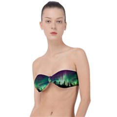 Aurora Borealis Northern Lights Nature Classic Bandeau Bikini Top  by Ravend