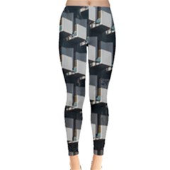 Balcony Pattern Leggings  by artworkshop