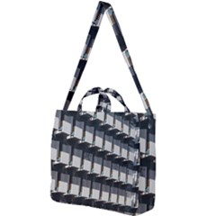 Balcony Pattern Square Shoulder Tote Bag by artworkshop