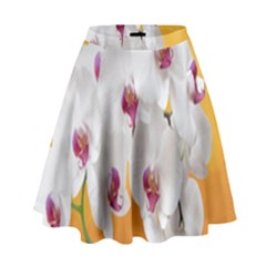 Boards Decoration Flower Flower Room High Waist Skirt by artworkshop