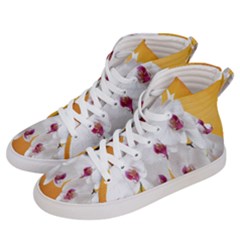 Boards Decoration Flower Flower Room Men s Hi-top Skate Sneakers by artworkshop