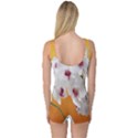 Boards Decoration Flower Flower Room One Piece Boyleg Swimsuit View2