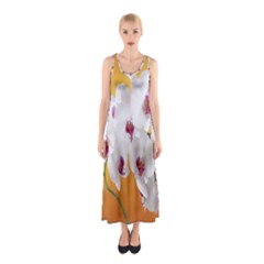 Boards Decoration Flower Flower Room Sleeveless Maxi Dress