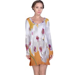 Boards Decoration Flower Flower Room Long Sleeve Nightdress by artworkshop