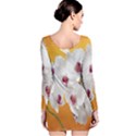 Boards Decoration Flower Flower Room Long Sleeve Velvet Bodycon Dress View2