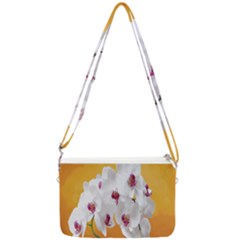 Boards Decoration Flower Flower Room Double Gusset Crossbody Bag by artworkshop