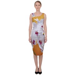 Boards Decoration Flower Flower Room Sleeveless Pencil Dress by artworkshop