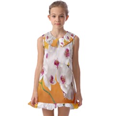 Boards Decoration Flower Flower Room Kids  Pilgrim Collar Ruffle Hem Dress by artworkshop