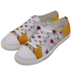 Boards Decoration Flower Flower Room Women s Low Top Canvas Sneakers by artworkshop