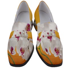 Boards Decoration Flower Flower Room Women s Chunky Heel Loafers by artworkshop