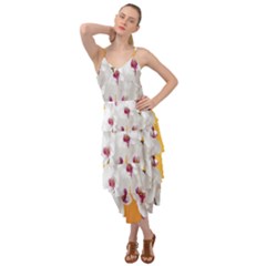 Boards Decoration Flower Flower Room Layered Bottom Dress by artworkshop