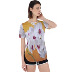 Boards Decoration Flower Flower Room Perpetual Short Sleeve T-shirt by artworkshop