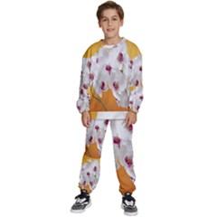 Boards Decoration Flower Flower Room Kids  Sweatshirt Set