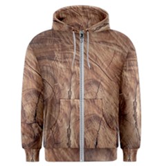 Brown Close Up Hd Wallpaper Surface Men s Zipper Hoodie by artworkshop