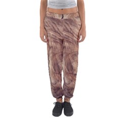 Brown Close Up Hd Wallpaper Surface Women s Jogger Sweatpants by artworkshop