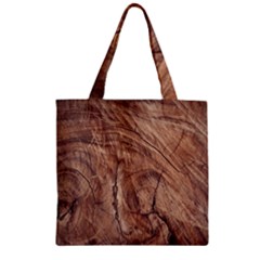 Brown Close Up Hd Wallpaper Surface Zipper Grocery Tote Bag by artworkshop