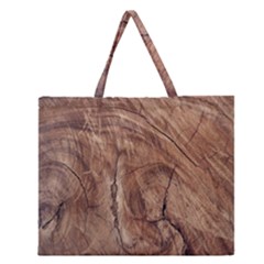 Brown Close Up Hd Wallpaper Surface Zipper Large Tote Bag by artworkshop