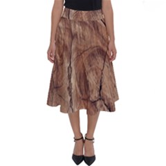 Brown Close Up Hd Wallpaper Surface Perfect Length Midi Skirt by artworkshop