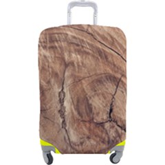 Brown Close Up Hd Wallpaper Surface Luggage Cover (large) by artworkshop