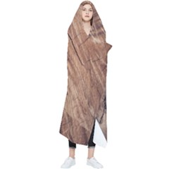 Brown Close Up Hd Wallpaper Surface Wearable Blanket by artworkshop