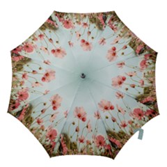 Cosmos Flower Blossom In Garden Hook Handle Umbrellas (medium) by artworkshop