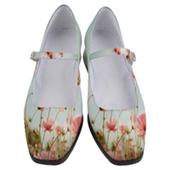 Cosmos Flower Blossom In Garden Women s Mary Jane Shoes by artworkshop