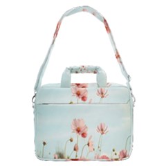 Cosmos Flower Blossom In Garden Macbook Pro 16  Shoulder Laptop Bag by artworkshop