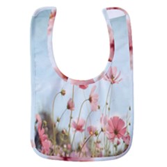 Cosmos Flower Blossom In Garden Baby Bib by artworkshop