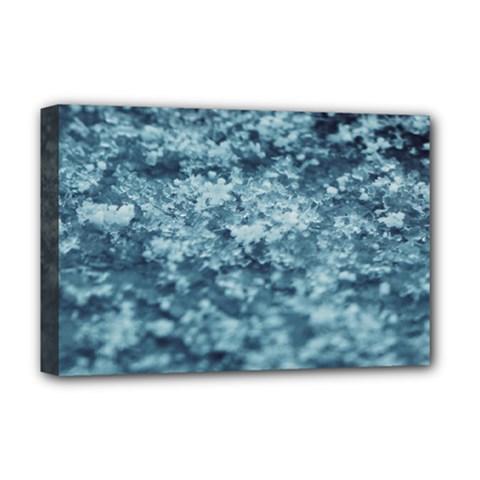 Water Splash Texture  Deluxe Canvas 18  X 12  (stretched) by artworkshop