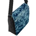 Water Splash Texture  Flap Closure Messenger Bag (S) View2