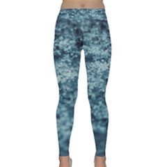 Water Splash Texture  Classic Yoga Leggings by artworkshop