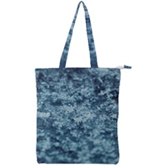 Water Splash Texture  Double Zip Up Tote Bag